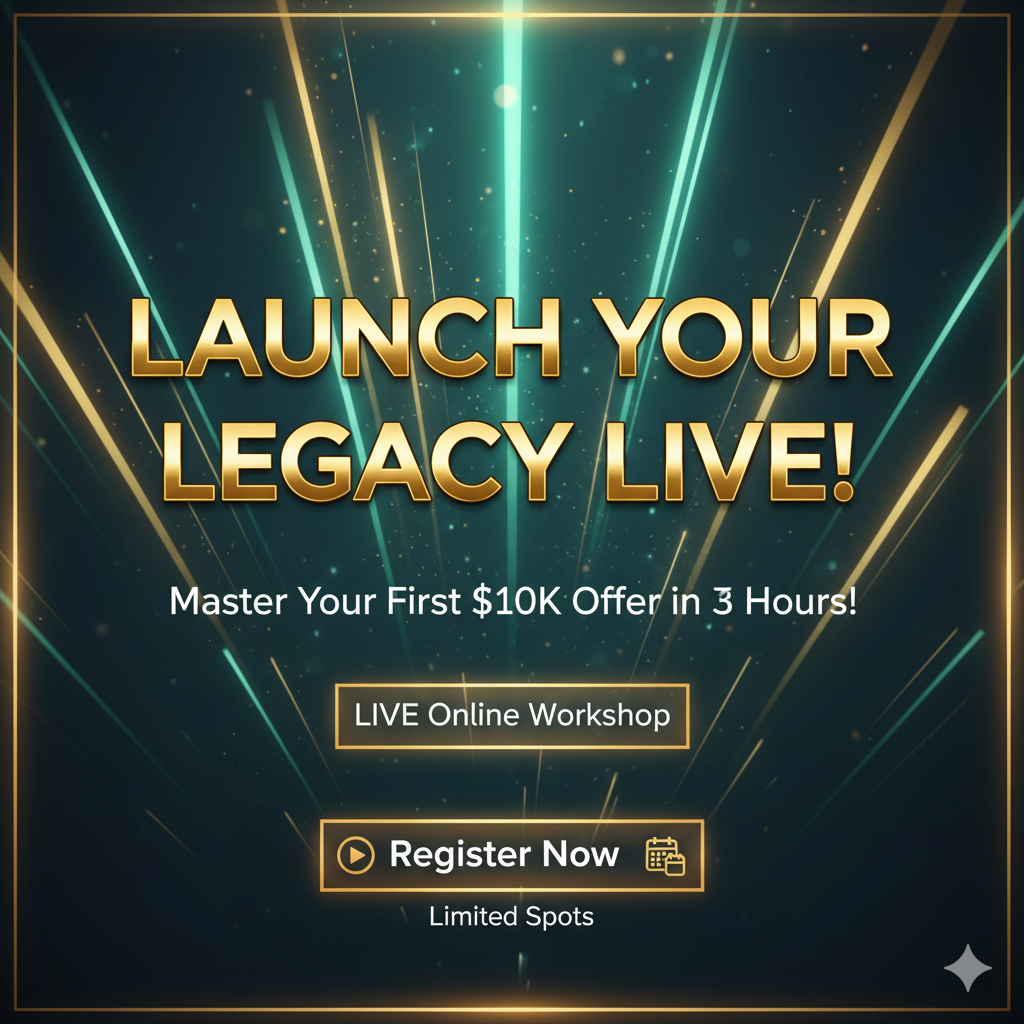 $10K System Blueprints: Live Strategy Sessions for Nurse Entrepreneurs