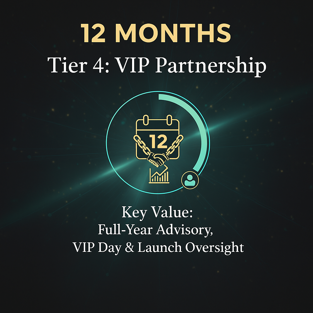 12-Month Mentorship: VIP Partnership